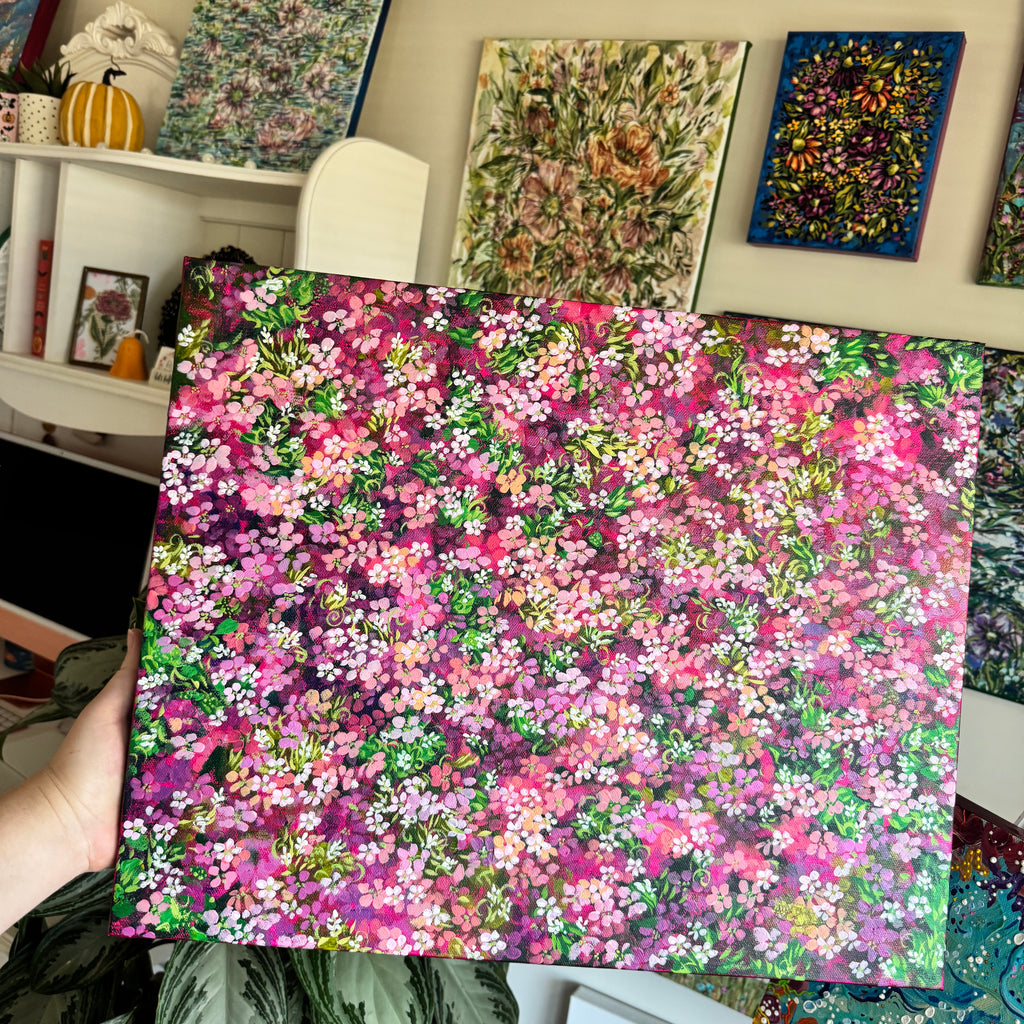 Floral Original Painted Canvas No. 32