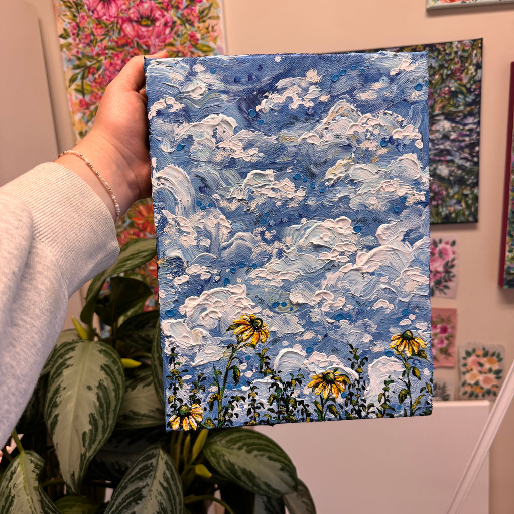 Floral Original Painted Canvas No. 14