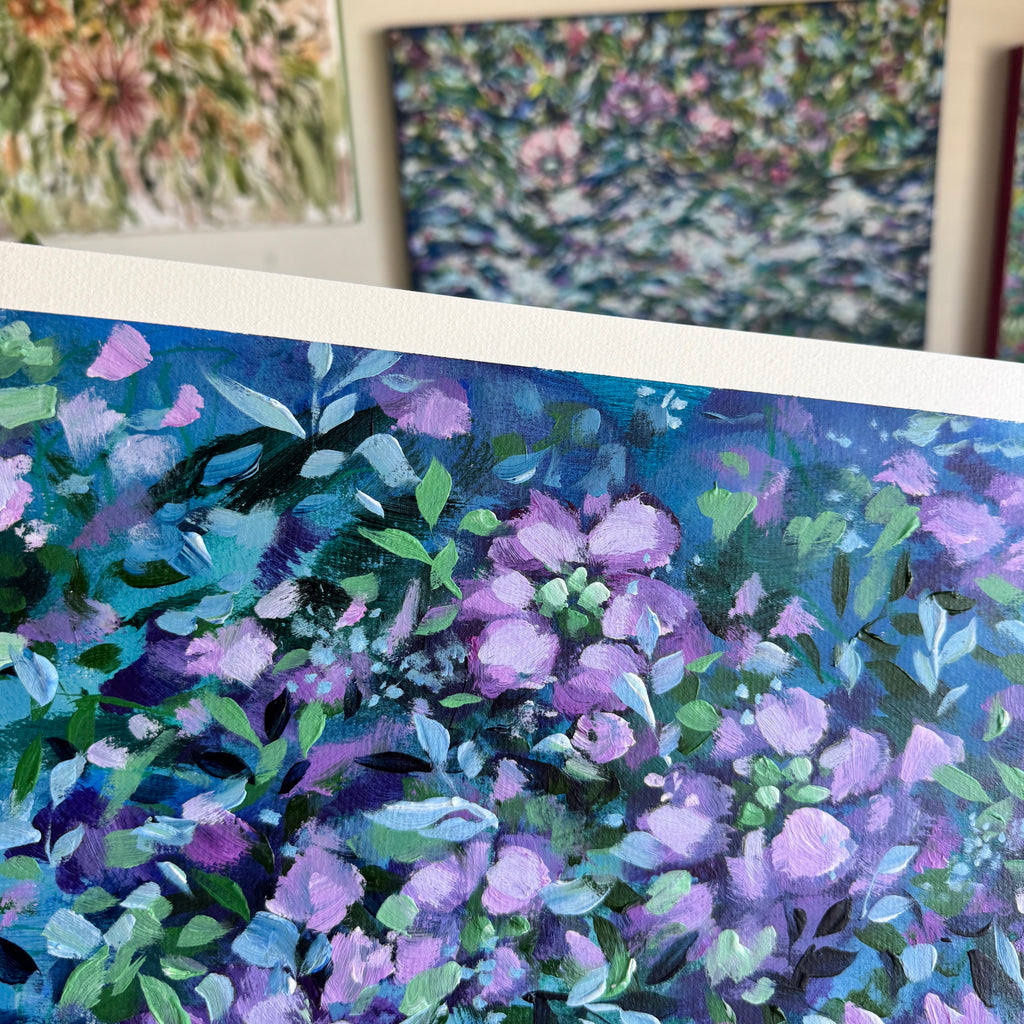 Original Ella’s Abstract Garden Art Paper No. 4