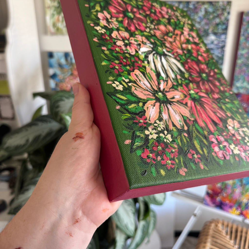 Floral Original Painted Canvas No. 29