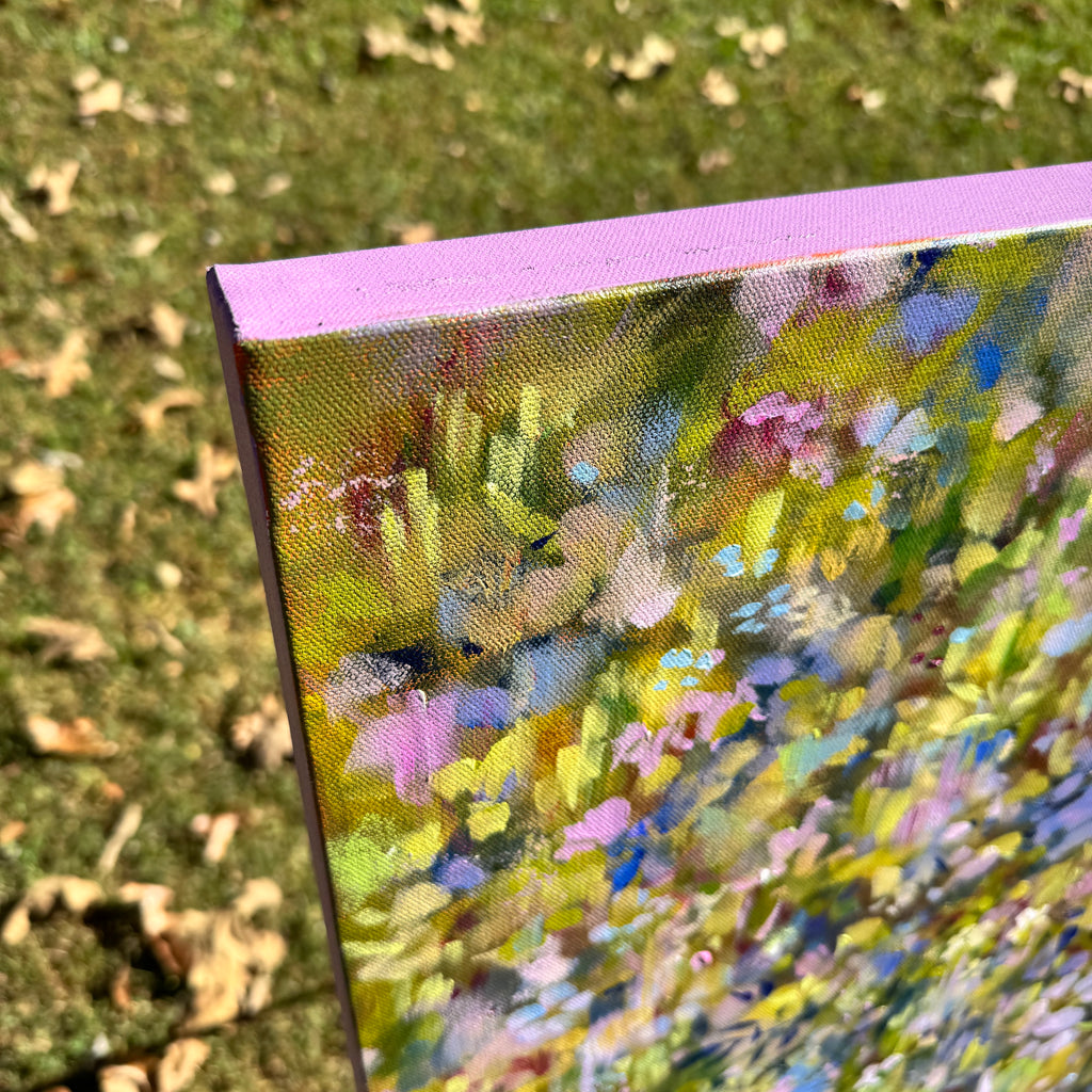 Floral Original Painted Canvas