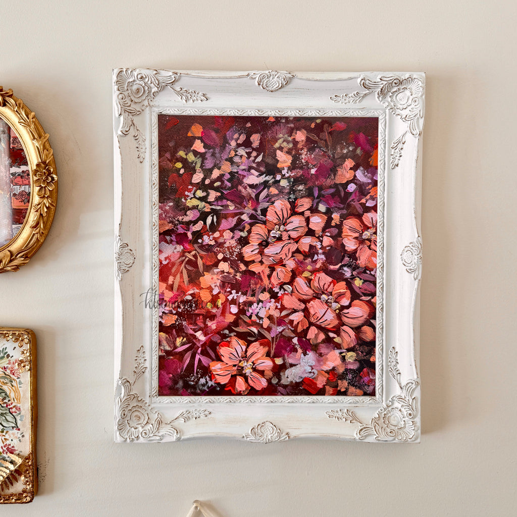Ella’s Abstract Garden No. 18 Art Print