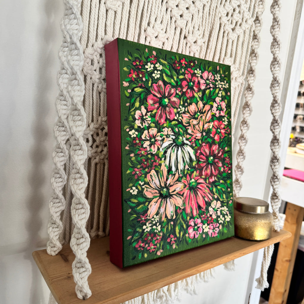 Floral Original Painted Canvas No. 29