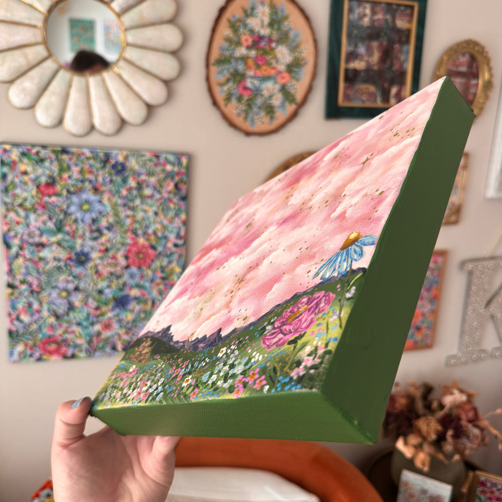 Floral Original Painted Canvas