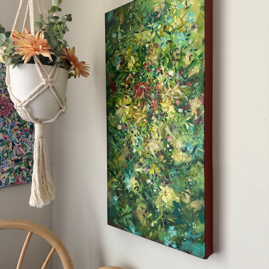 Floral Original Painted Canvas No. 31