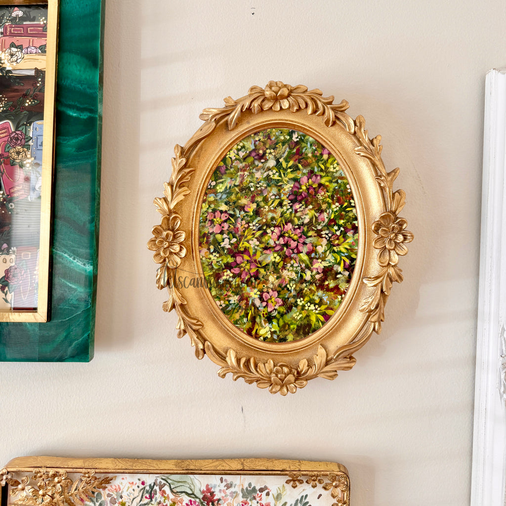 Ella’s Abstract Garden No. 35 Art Print