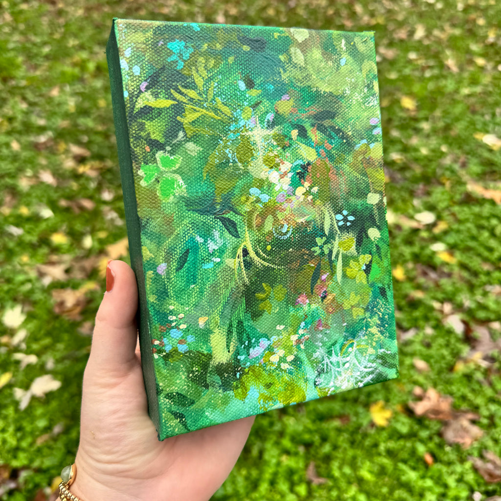 Fairy Forest Original Painted Canvas #9