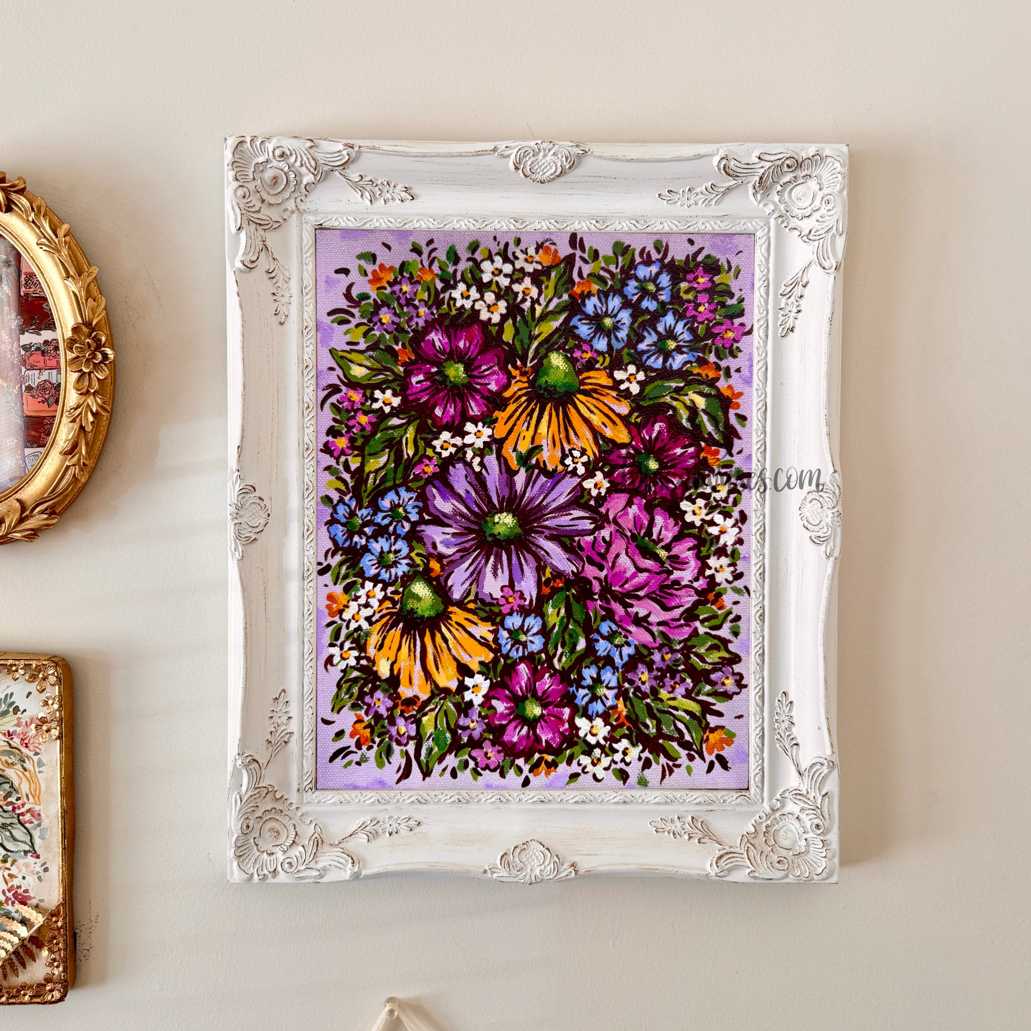 Abstract Bouquet No. 4 Art Print – KT's Canvases