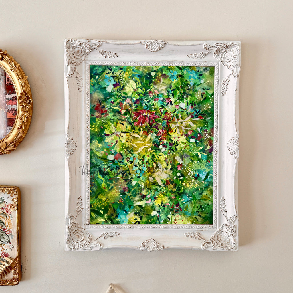 Ella’s Sunlit Florals Art Print