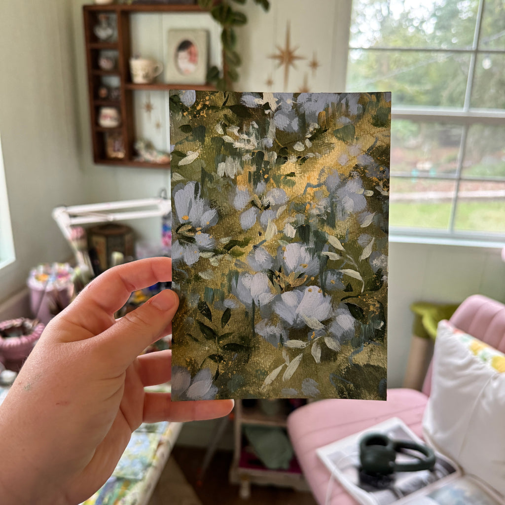 Original Ella in the Shimmering Forest Art Paper No. 8