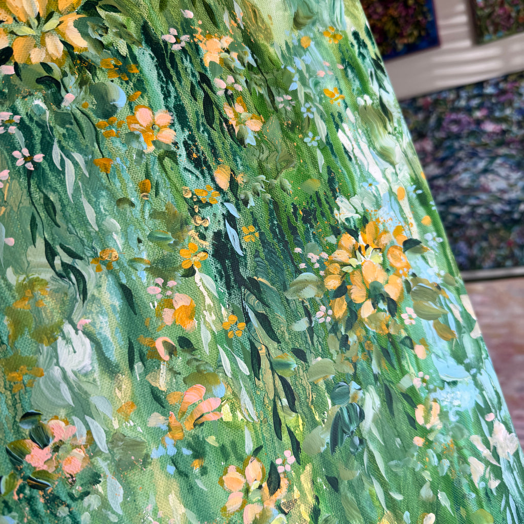 Floral Original Painted Canvas