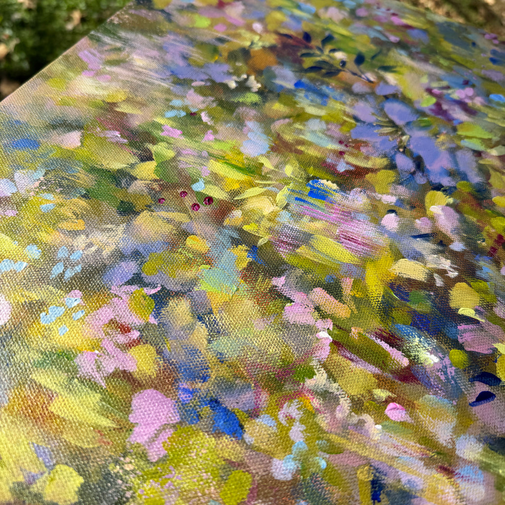 Floral Original Painted Canvas