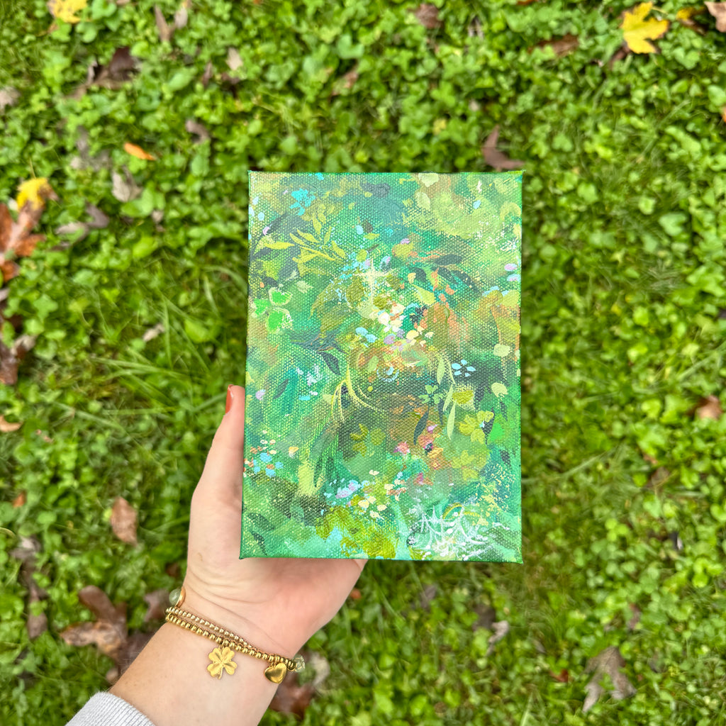 Fairy Forest Original Painted Canvas #9