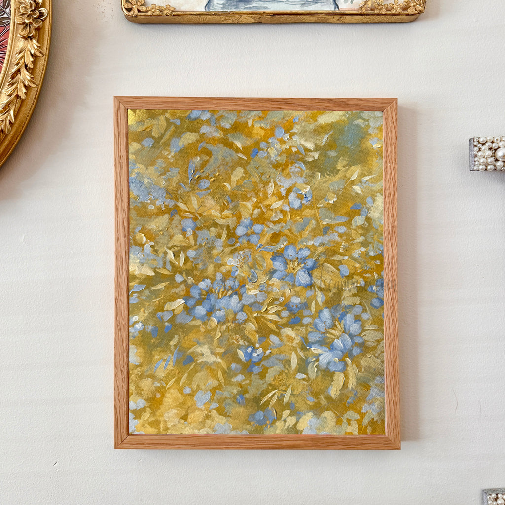 Ella’s Abstract Garden No. 28 Art Print
