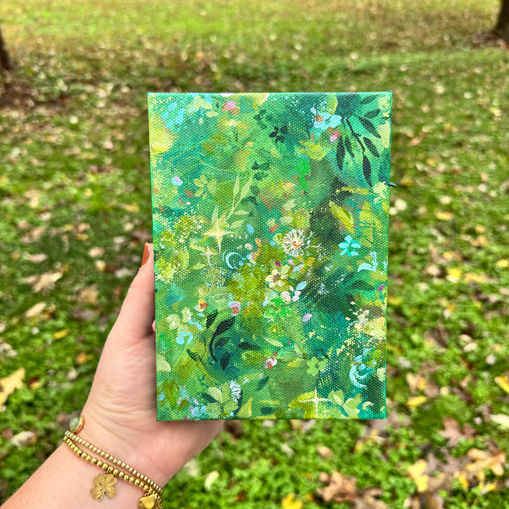 Fairy Forest Original Painted Canvas #3