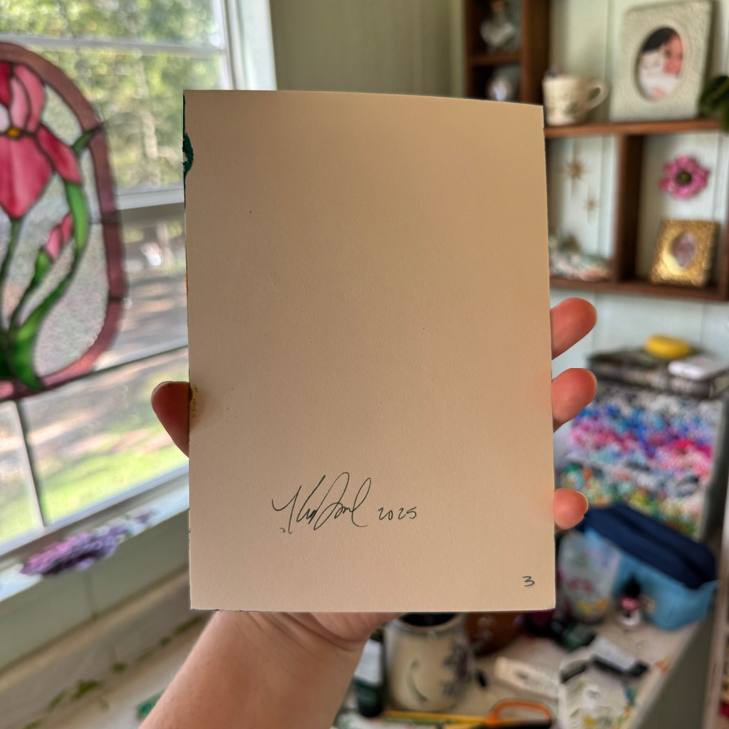 Original Citrus Florals Art Paper No. 3