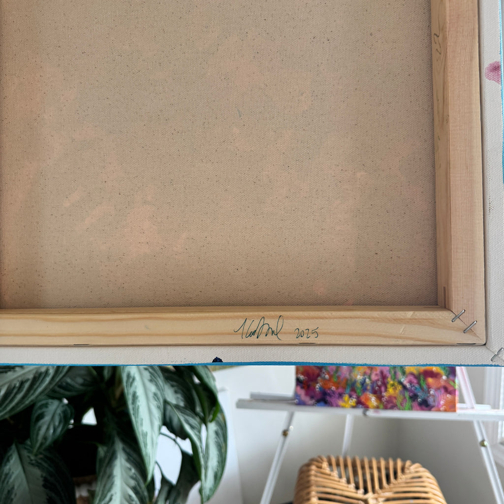 Floral Original Painted Canvas No. 25
