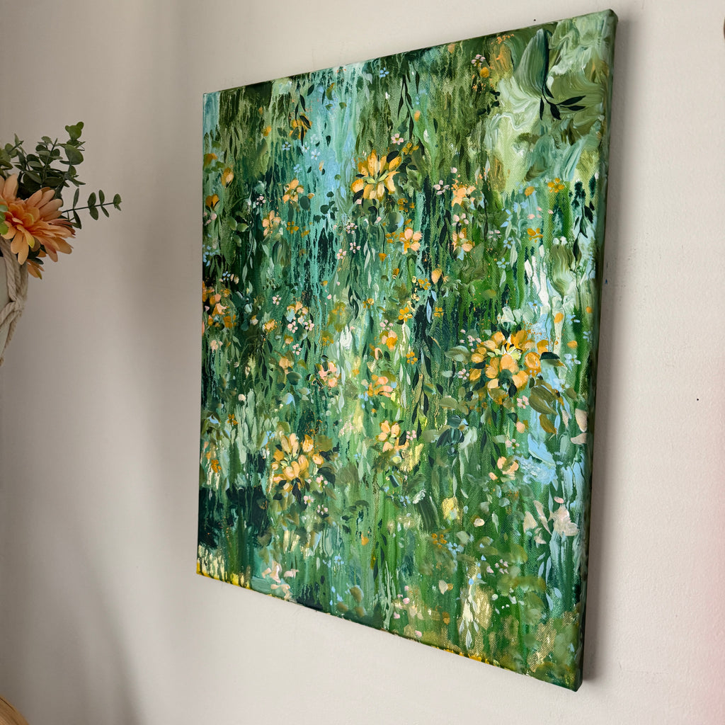 Floral Original Painted Canvas