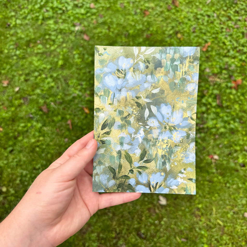 Original Ella in the Shimmering Forest Art Paper No. 3