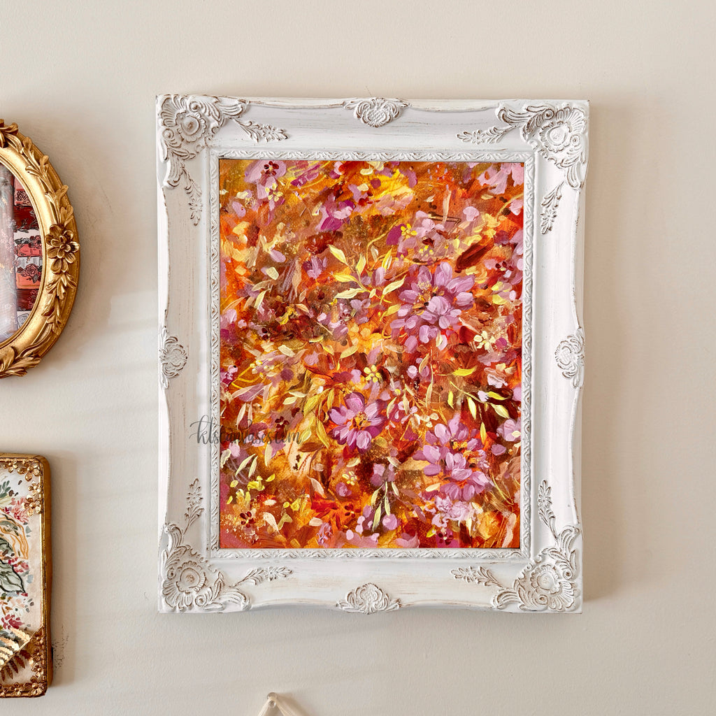 Ella’s Abstract Garden No. 34 Art Print