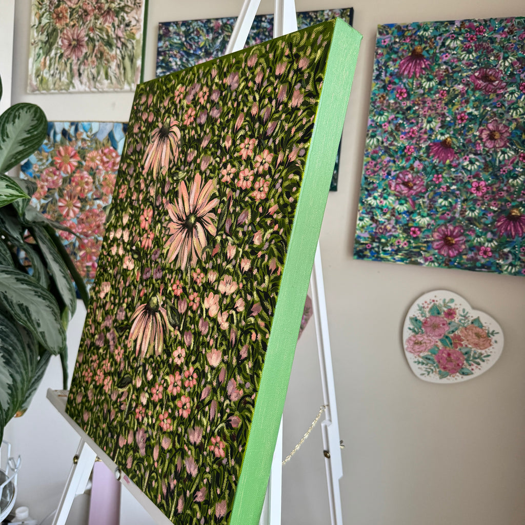 Floral Original Painted Canvas No. 22