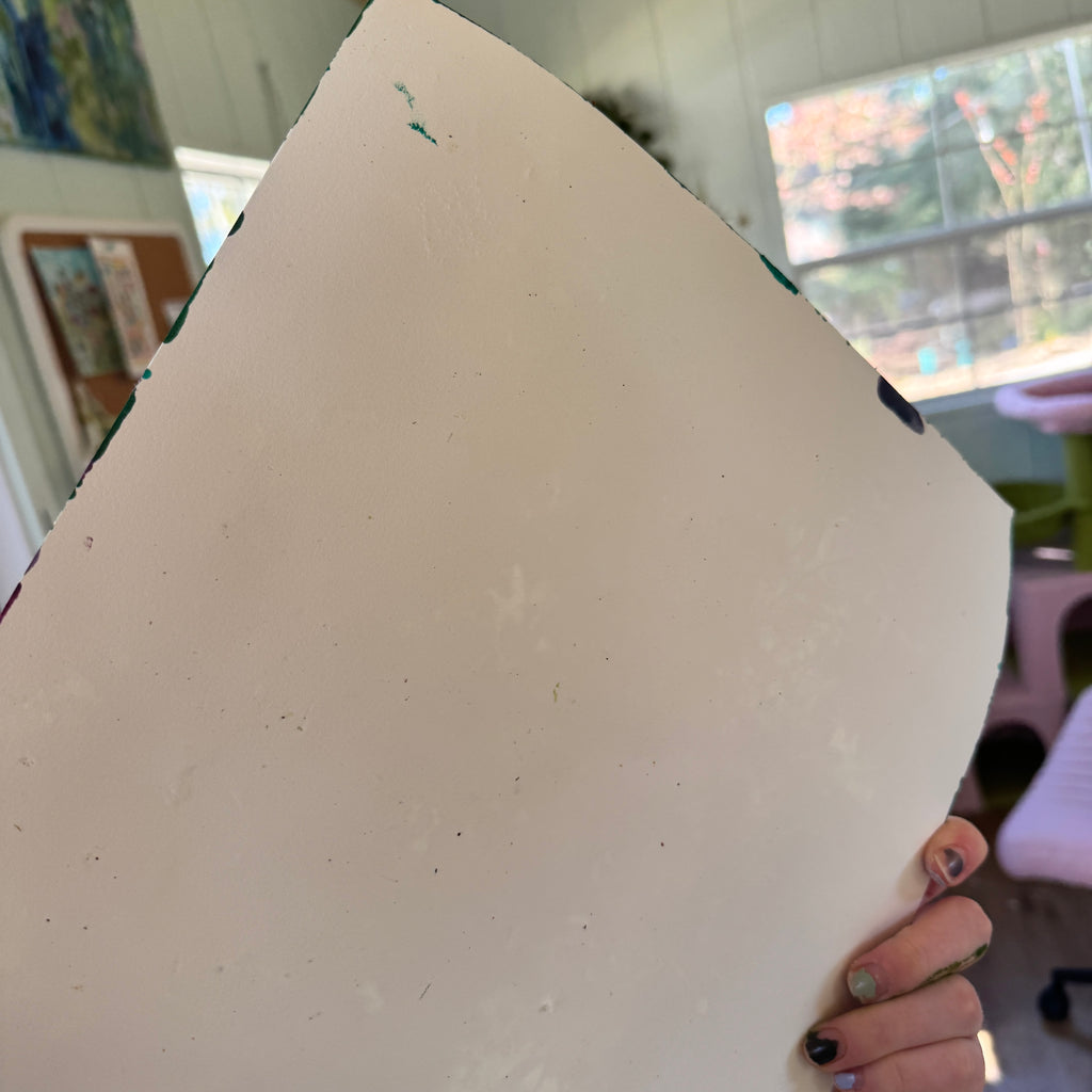 Original Ella’s Abstract Garden Art Paper