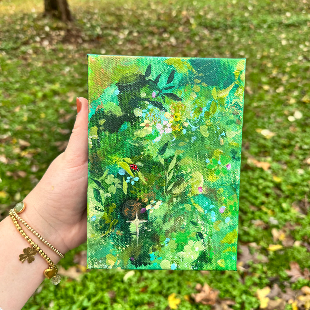Fairy Forest Original Painted Canvas #2
