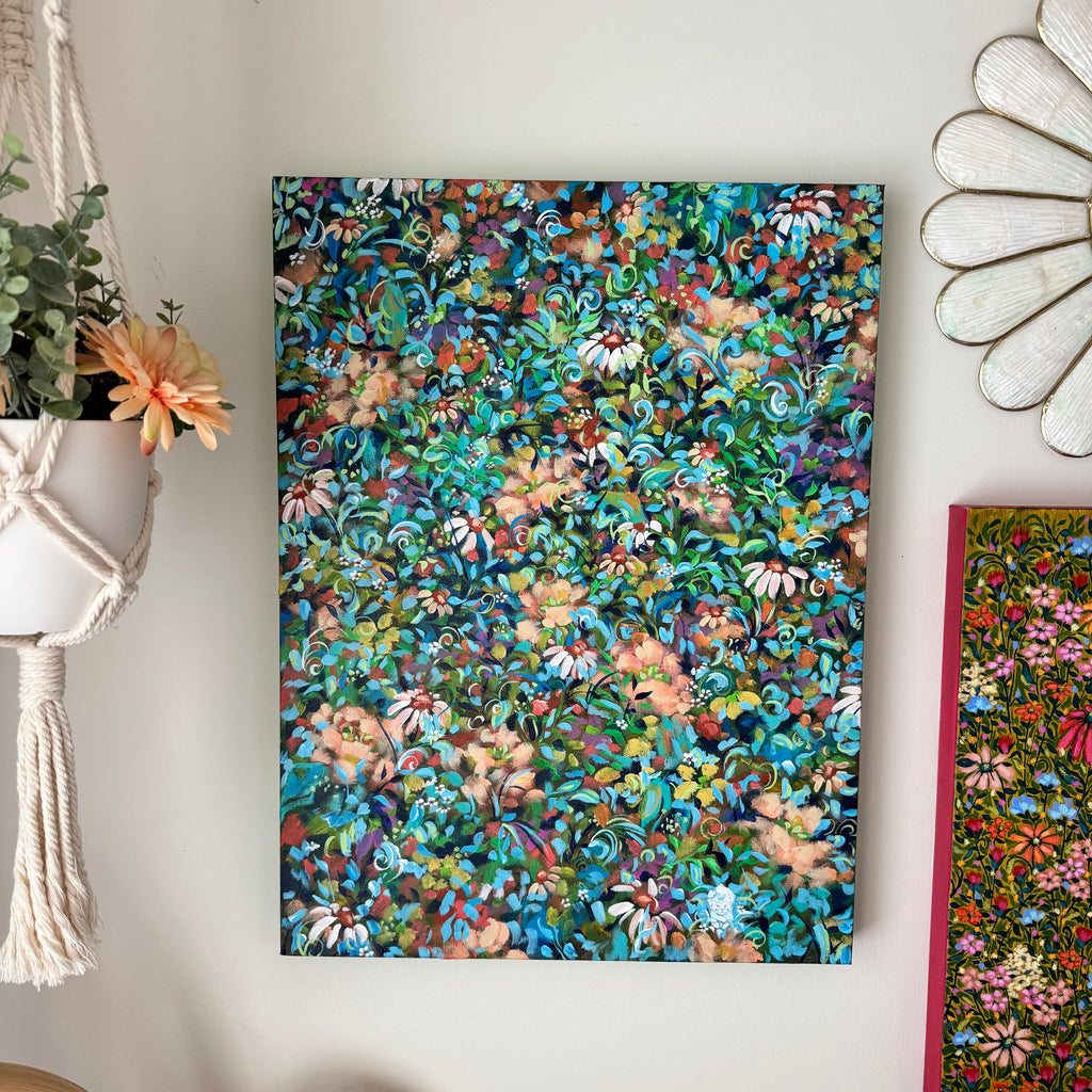 Floral Original Painted Canvas No. 23