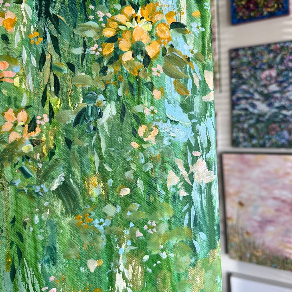 Floral Original Painted Canvas