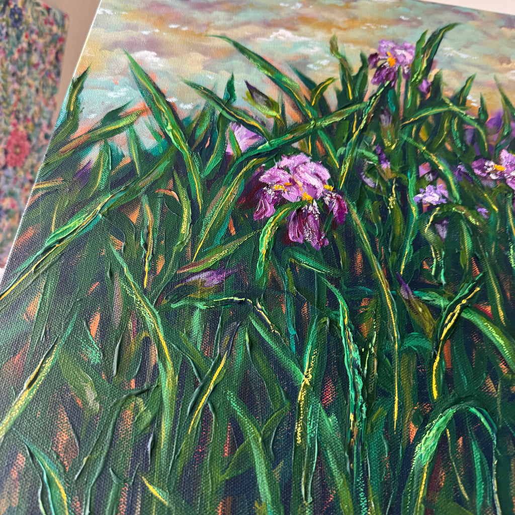 Floral Original Painted Canvas No. 21
