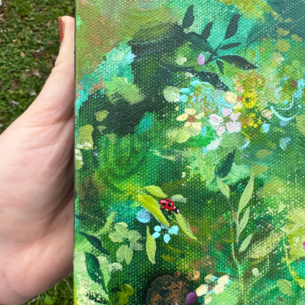 Fairy Forest Original Painted Canvas #2
