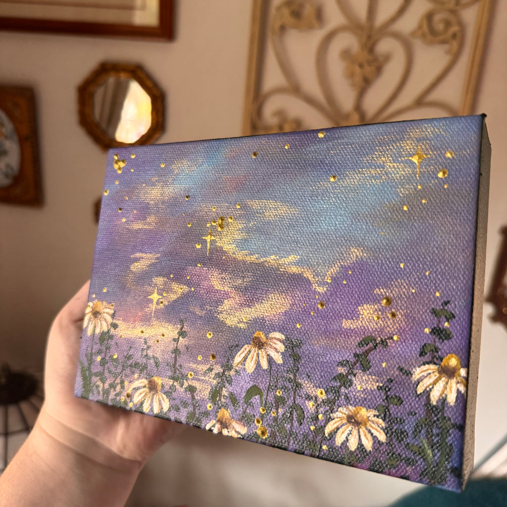 Floral Original Painted Canvas