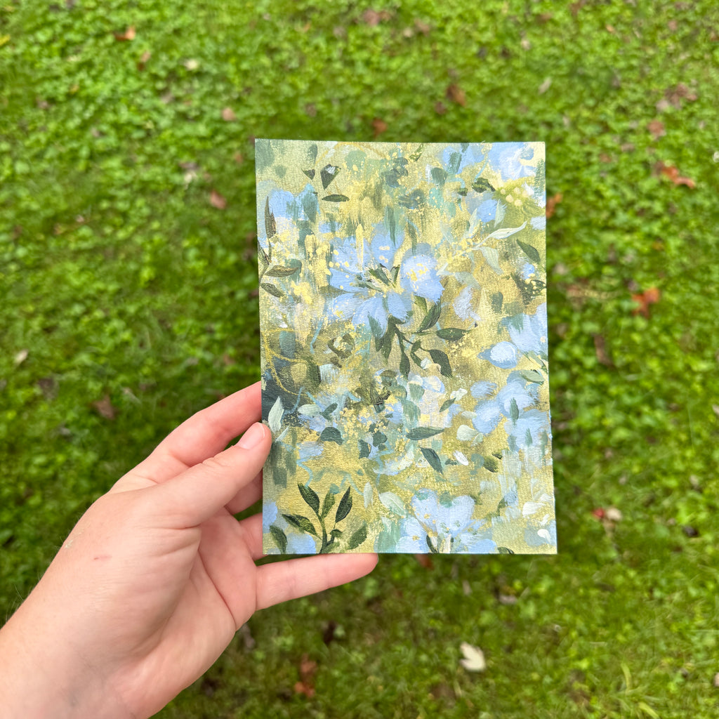 Original Ella in the Shimmering Forest Art Paper No. 1
