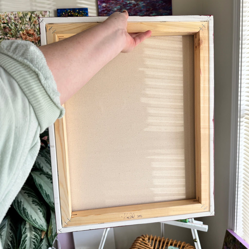 Floral Original Painted Canvas