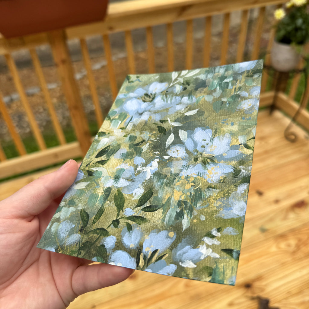 Original Ella in the Shimmering Forest Art Paper No. 3