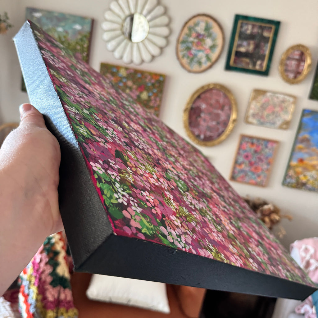 Floral Original Painted Canvas No. 32