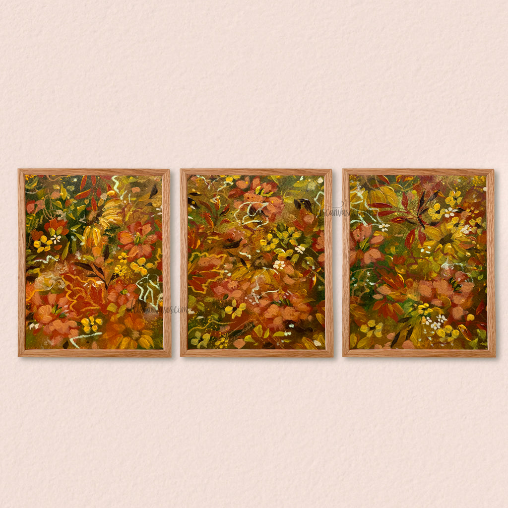 Ella in Autumn Art Print Set