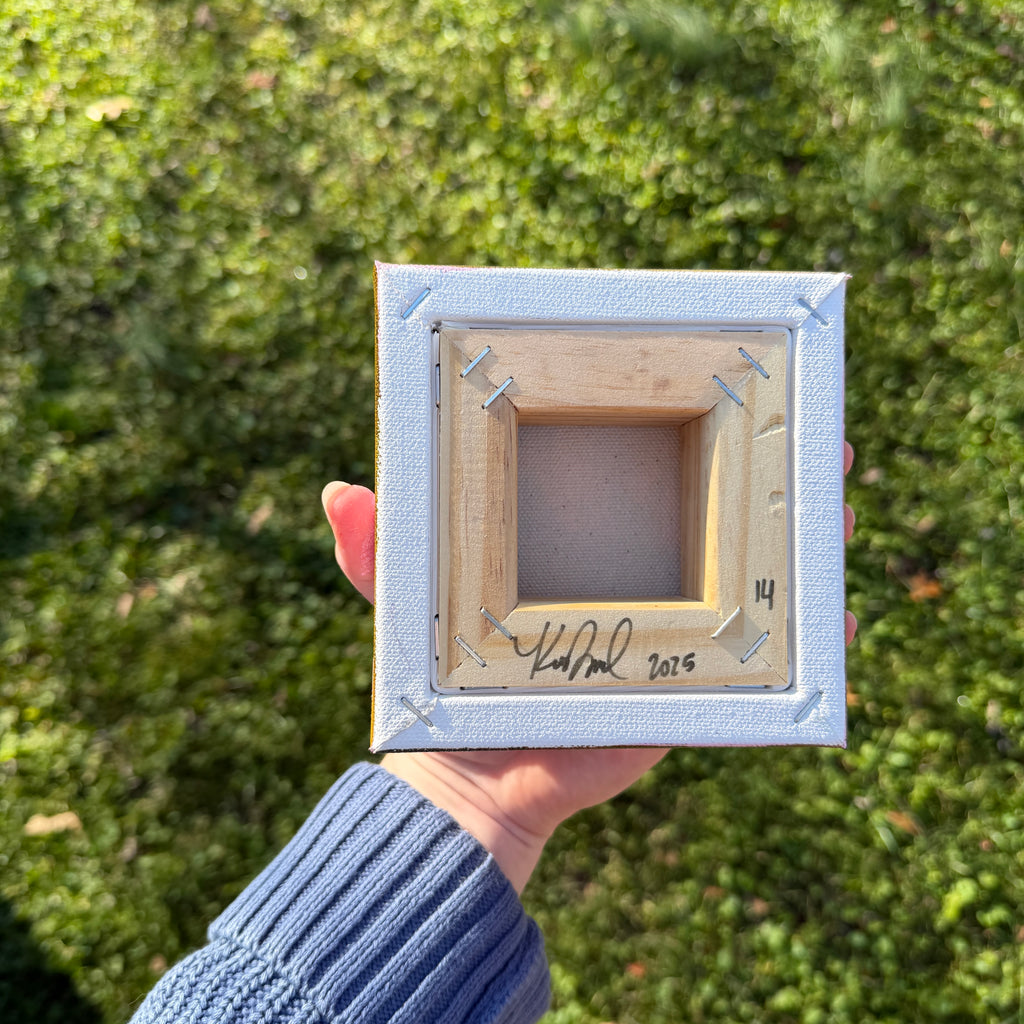 Soft Floral Original Painted Canvas #14