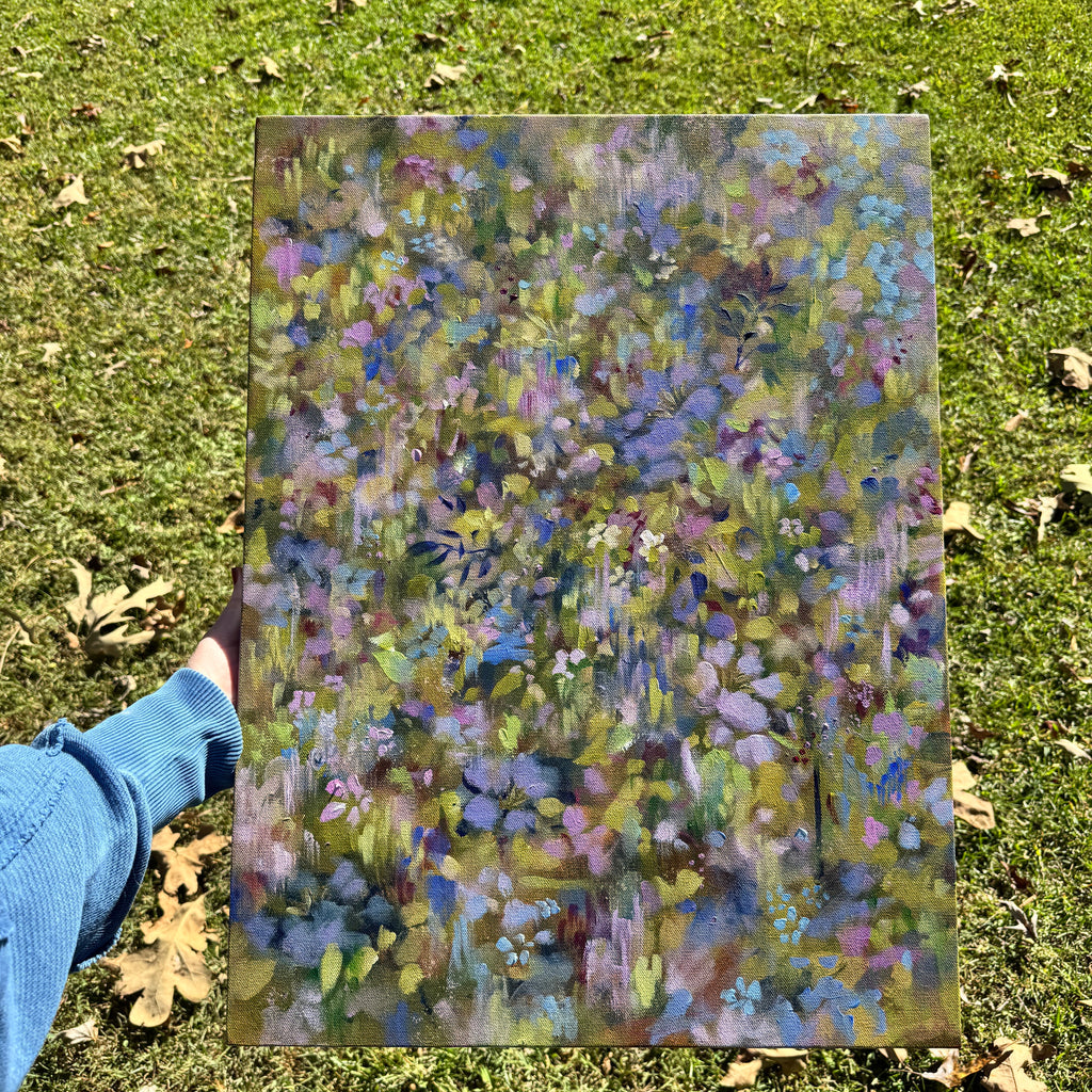 Floral Original Painted Canvas