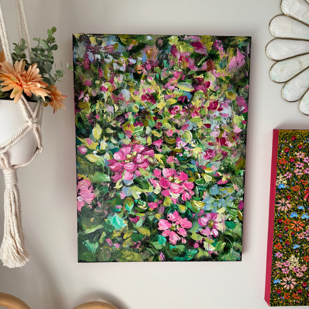 Floral Original Painted Canvas No. 24