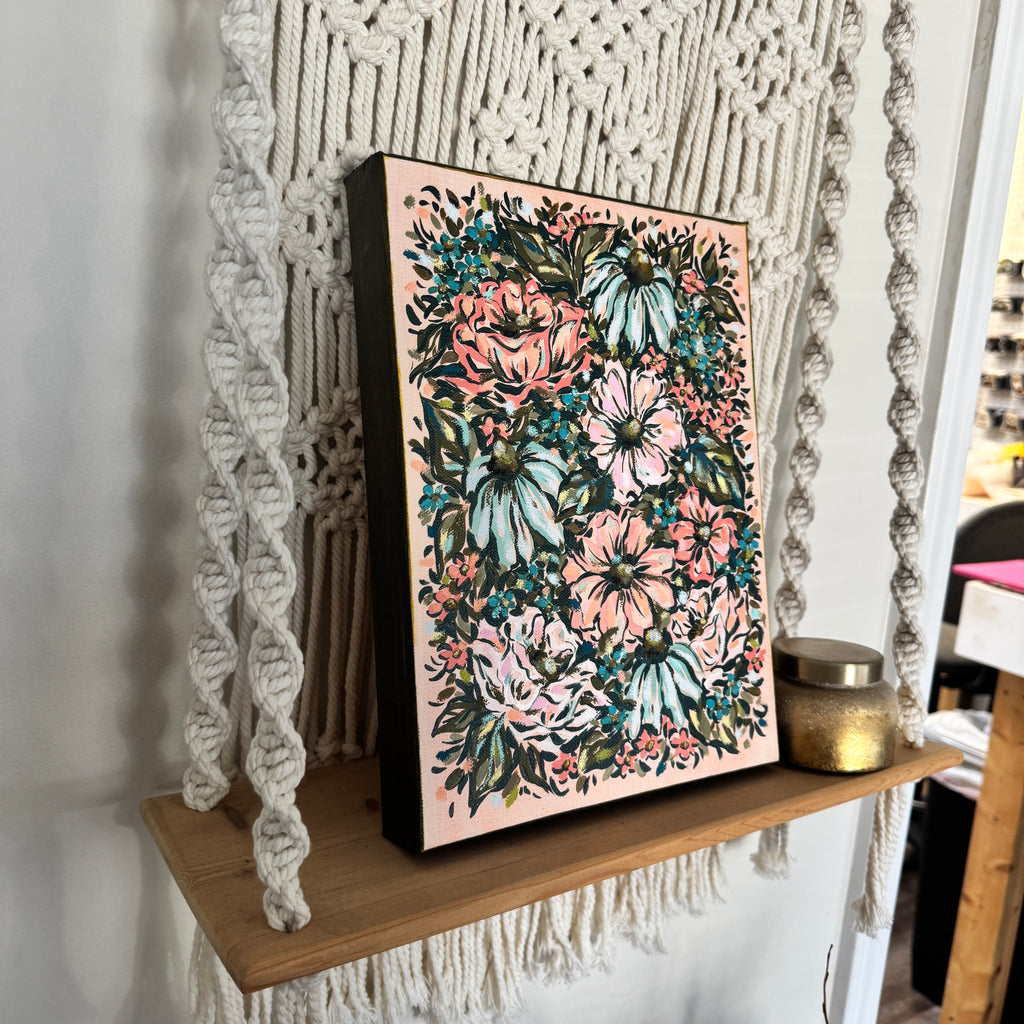 Floral Original Painted Canvas No. 28