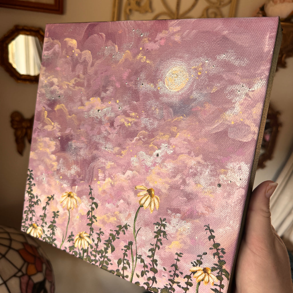 Floral Original Painted Canvas