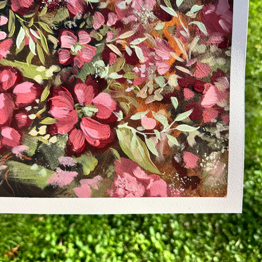 Original Ella’s Abstract Garden Art Paper No. 10