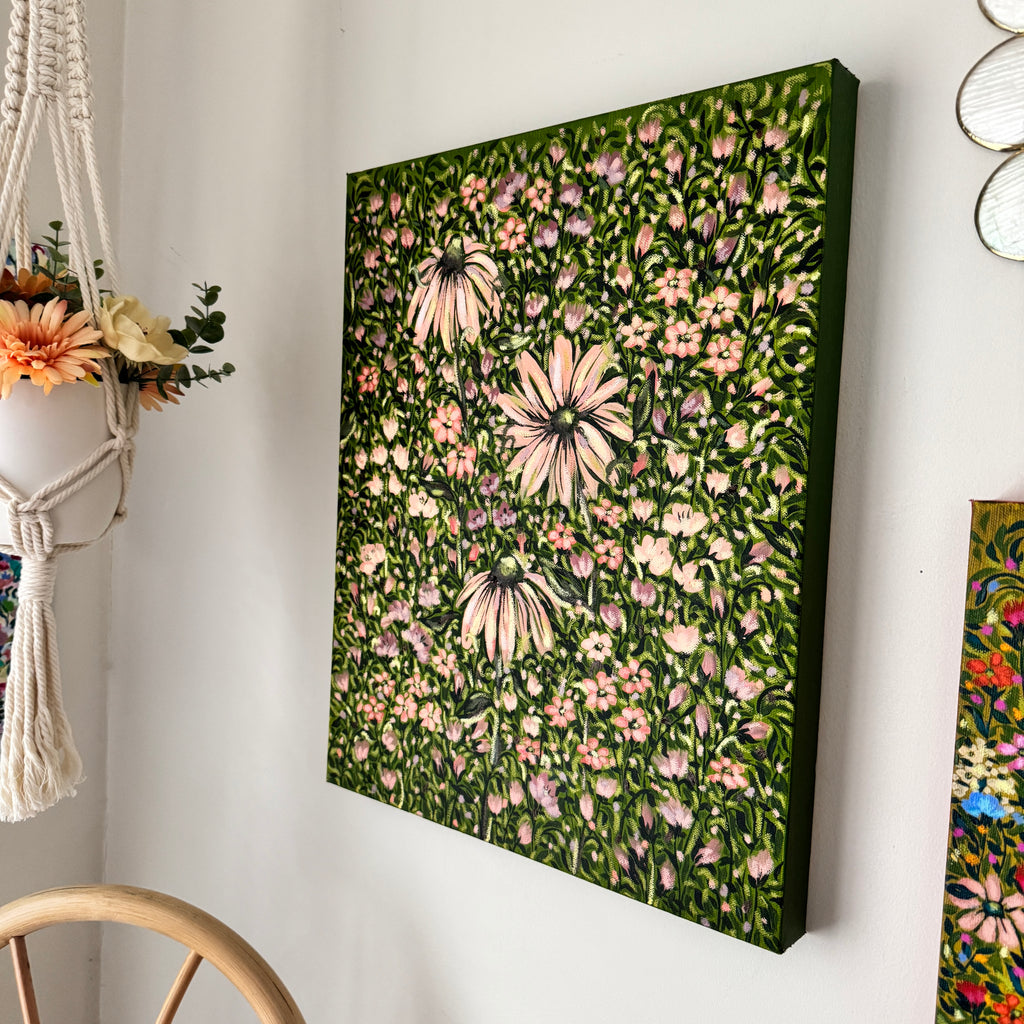Floral Original Painted Canvas No. 22