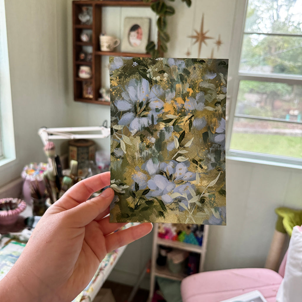 Original Ella in the Shimmering Forest Art Paper No. 7