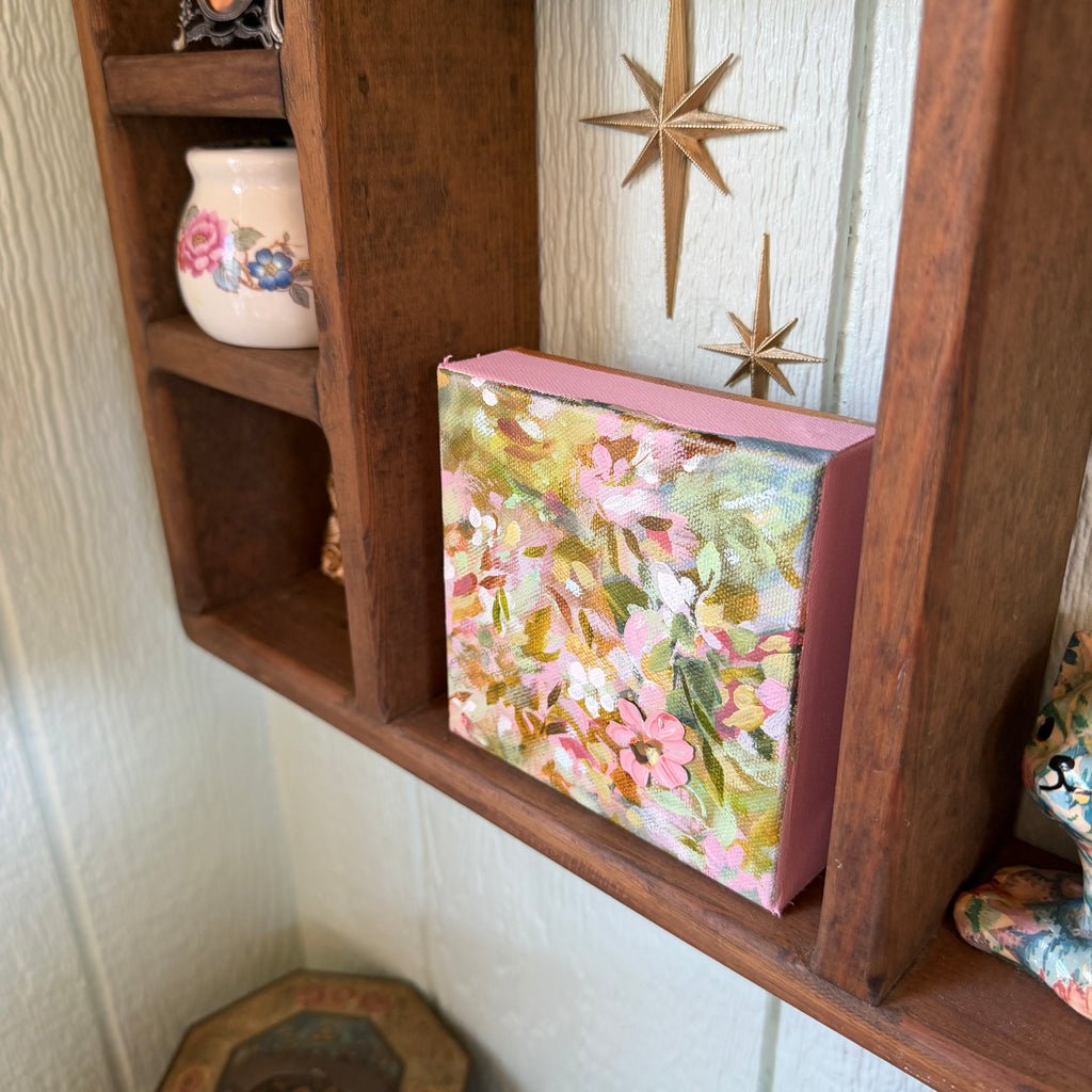 Soft Floral Original Painted Canvas #10