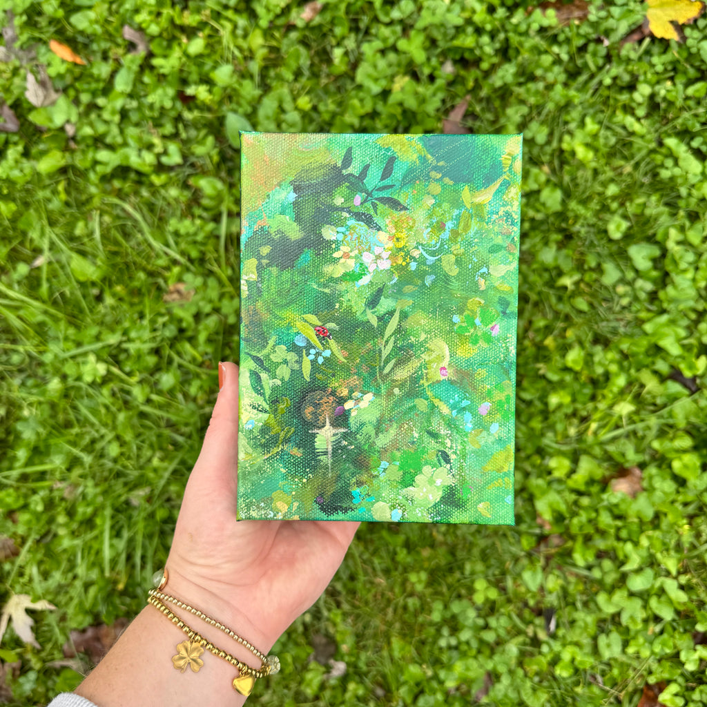 Fairy Forest Original Painted Canvas #2