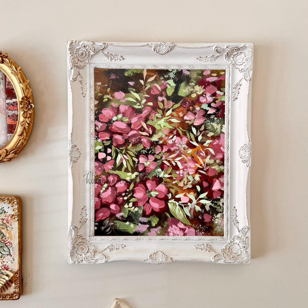 Ella’s Abstract Garden No. 17 Art Print