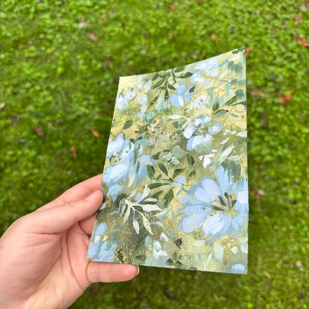 Original Ella in the Shimmering Forest Art Paper No. 2