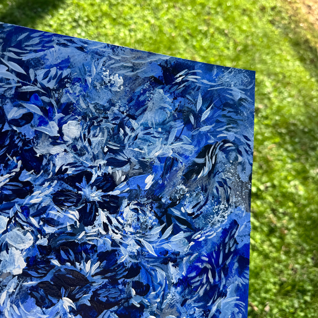 Original Ella’s Abstract Garden Art Paper No. 13